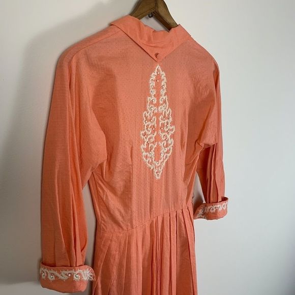 Vintage 1940s day dress - Picture 7 of 8